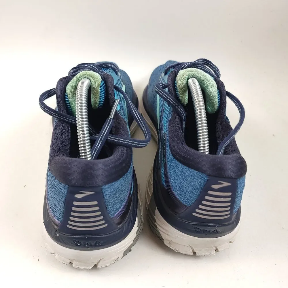 Brooks Adrenaline GTS 18 Blue Teal Mint Athletic Sneakers running Shoes Size 9.5 - Picture 4 of 8